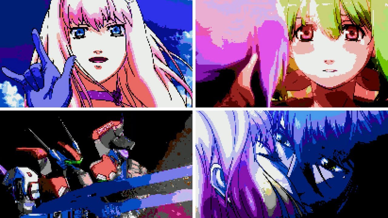 【NES風 MAD】マクロスF 「トライアングラー」【8bit】