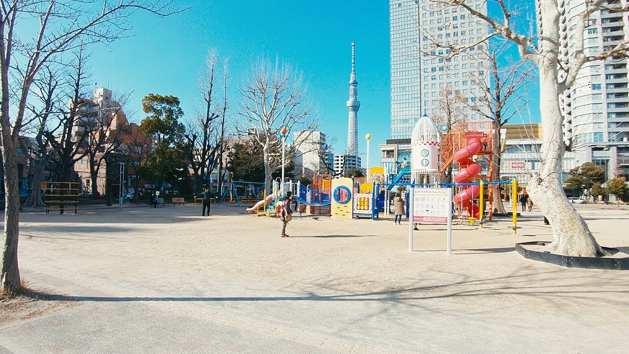 Tokyo Cycling tour In Kinshicho | Bike Ride POV 4K