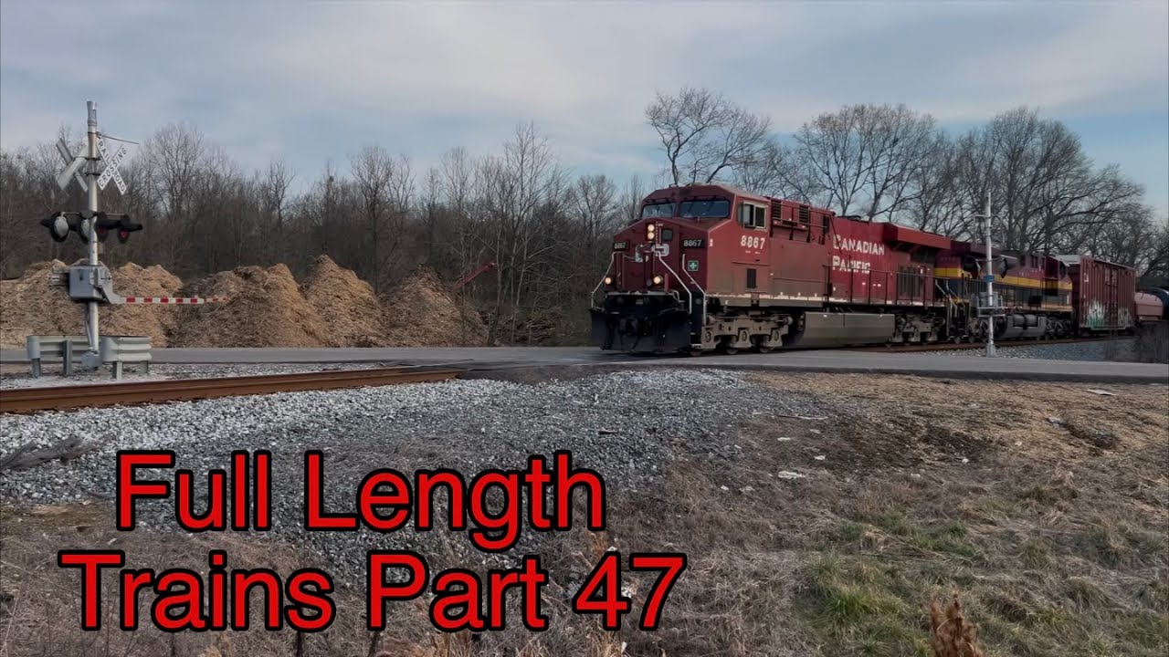 CPKC Trains. Full Length Trains Part 47