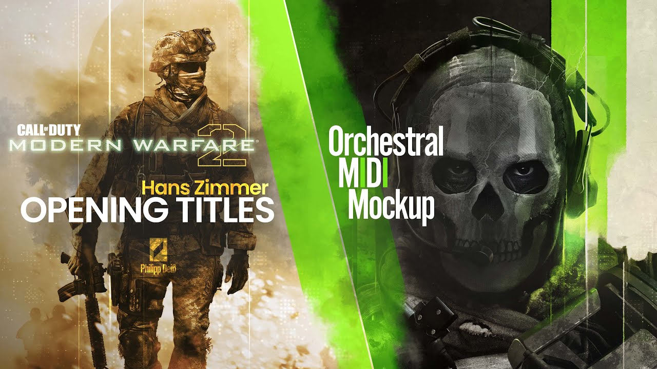 Call of Duty: Modern Warfare 2 (2009) | Hans Zimmer - Opening Titles (Orchestral MIDI Mockup)