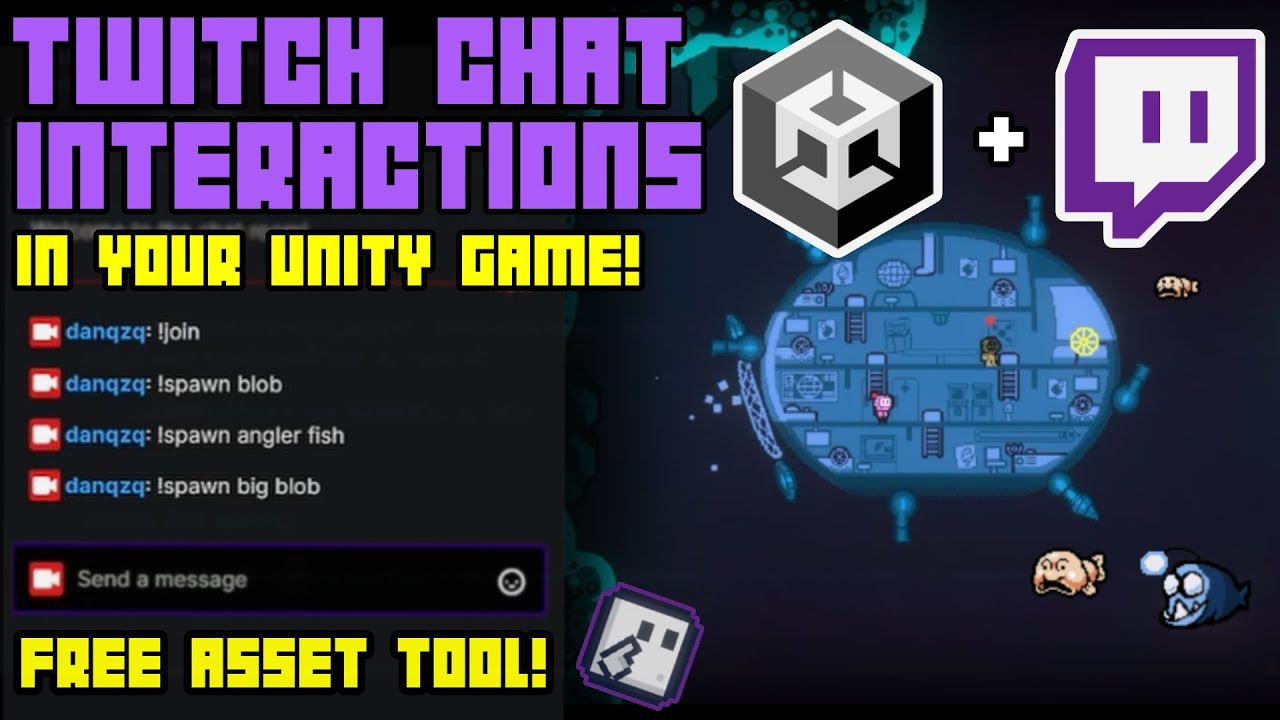 Add Twitch Chat Interactions In Your Unity Game! (Using a Free Asset!)
