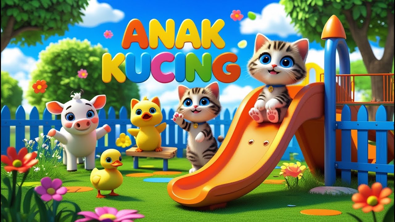 ANAK KUCING MEONG MEONG | TEK KOTEK ANAK AYAM | ANAK AYAM PIYIK PIYIK | KUKURUYUK | Jamal Kids