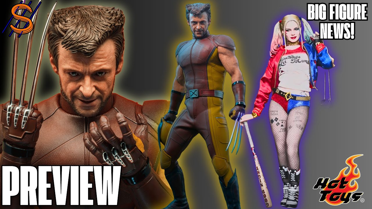 INSANE Hot Toys News! | Brown Suit Wolverine Released, Harley Quinn, and more!
