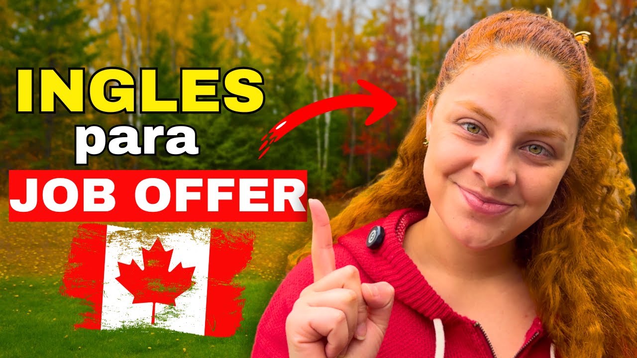 O NIVEL de INGLÊS pra conseguir JOB OFFER no CANADÁ 🇨🇦