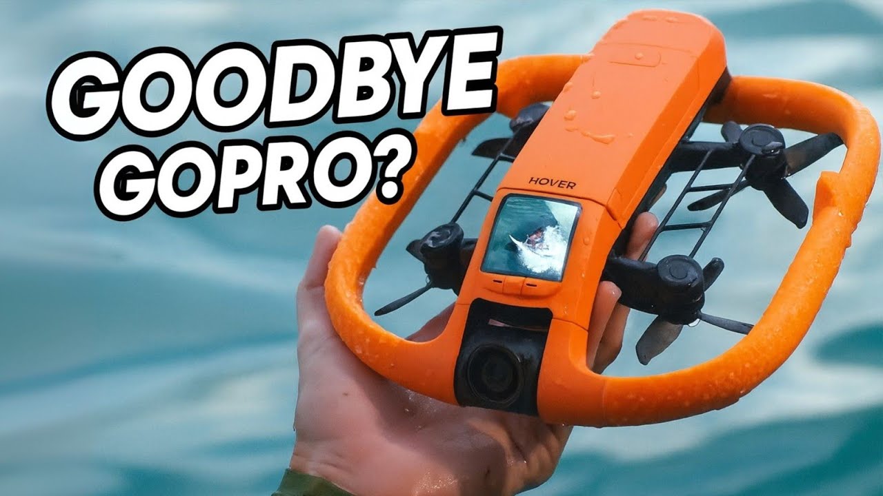 This Drone Can Swim? World’s First Waterproof Self-Flying Drone — HoverAir AQUA Review