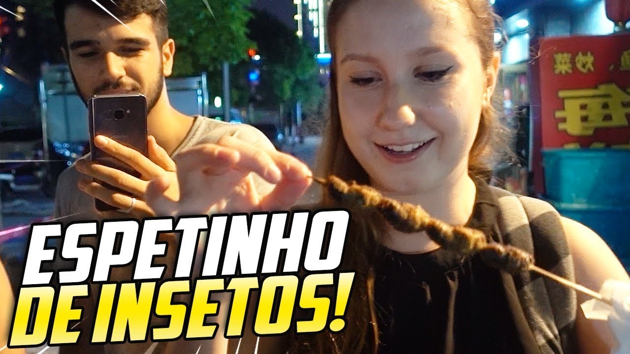COMI INSETO NA CHINA! | 🌎MUNDO AFORA