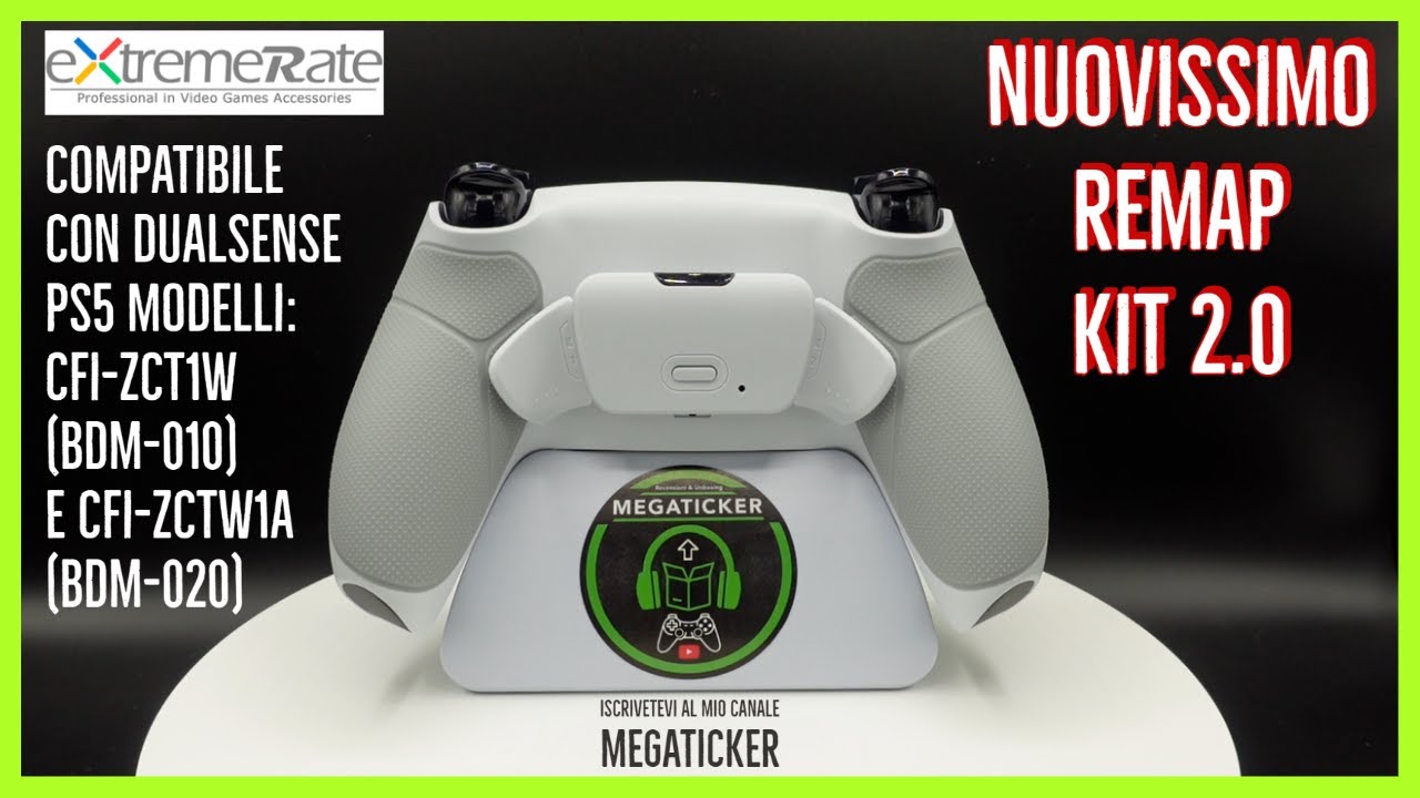NUOVO Kit Remap 2.0 eXtremeRate -  Compatibile con TUTTI i Controller PS5 : ISTRUZIONI DI MONTAGGIO