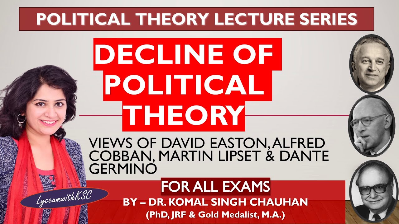 Decline of Political Theory I राजनीतिक सिद्धांत का पतन | BA 1st Year I PSIR