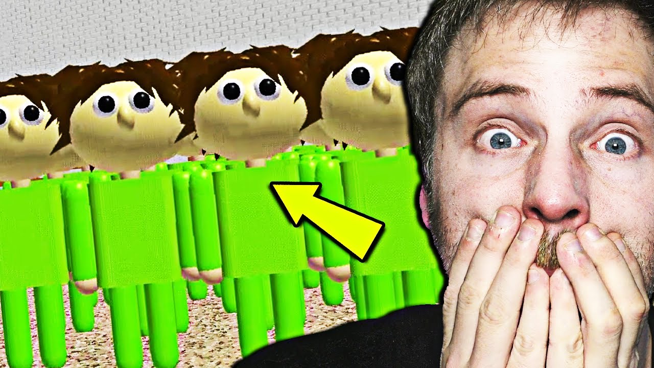 Baldis Basics, aber mit 1000 SCHÜLER! 😱