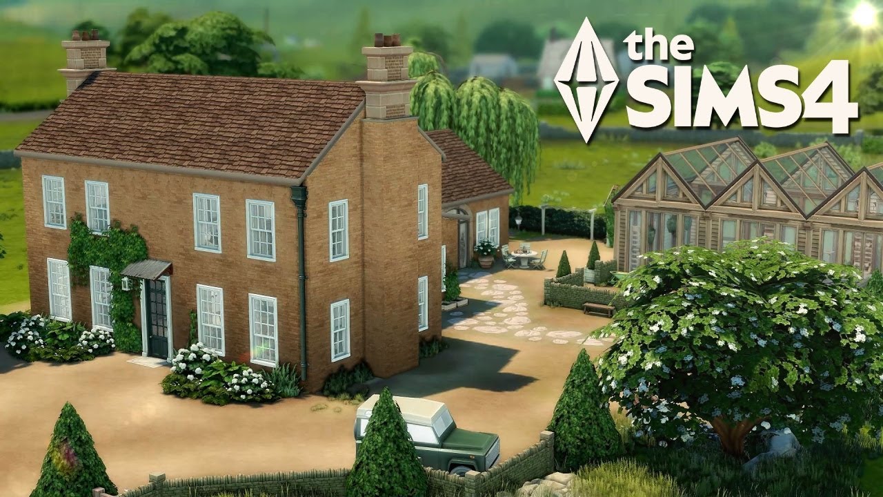 English Countryside Family Home 🌸 | The Sims 4  Speed Build