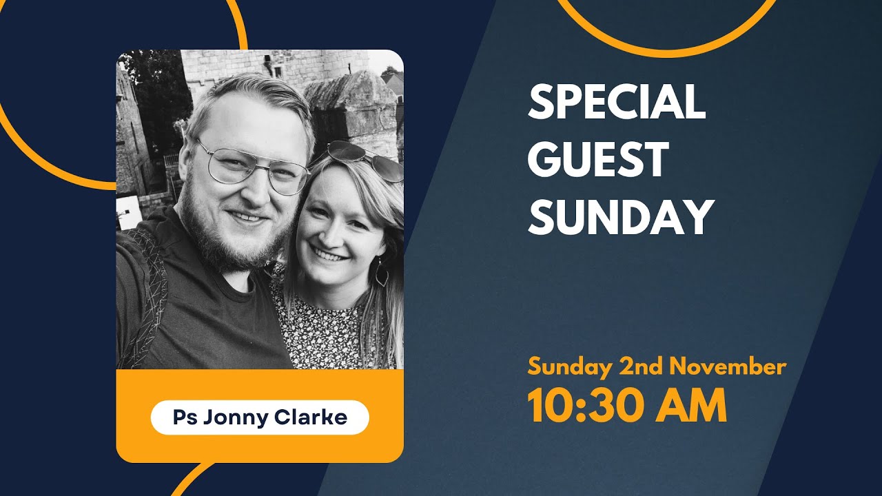 Sunday 2nd November 2025 | Special Guest Sunday | Ps Jonny Clarke | Your Calling Is Calling