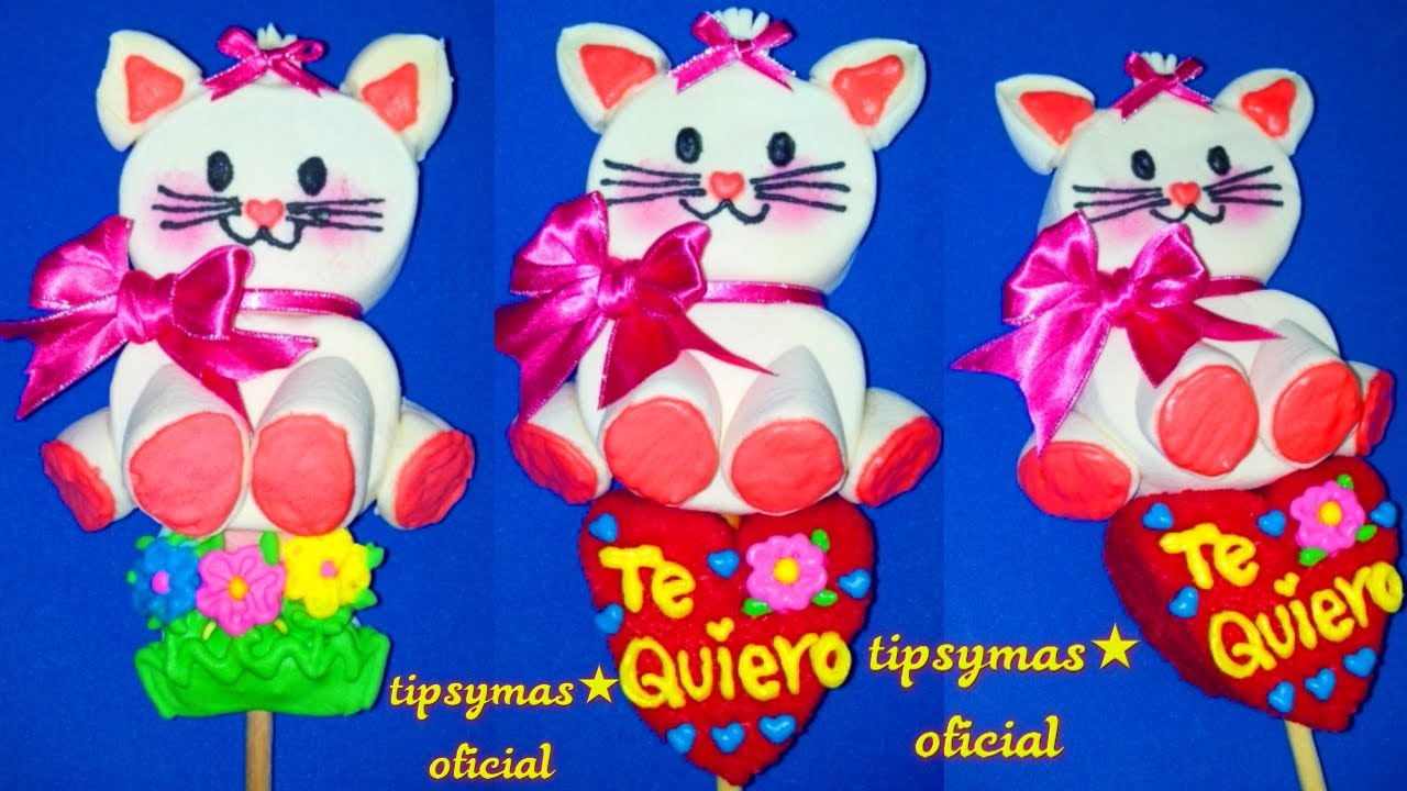 Como hacer un gato de bombón tipsymasoficial