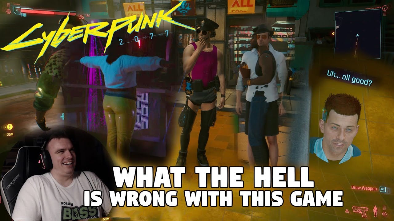 CYBERBUG 2077 - Some bugs I came across in Cyberpunk 2077!