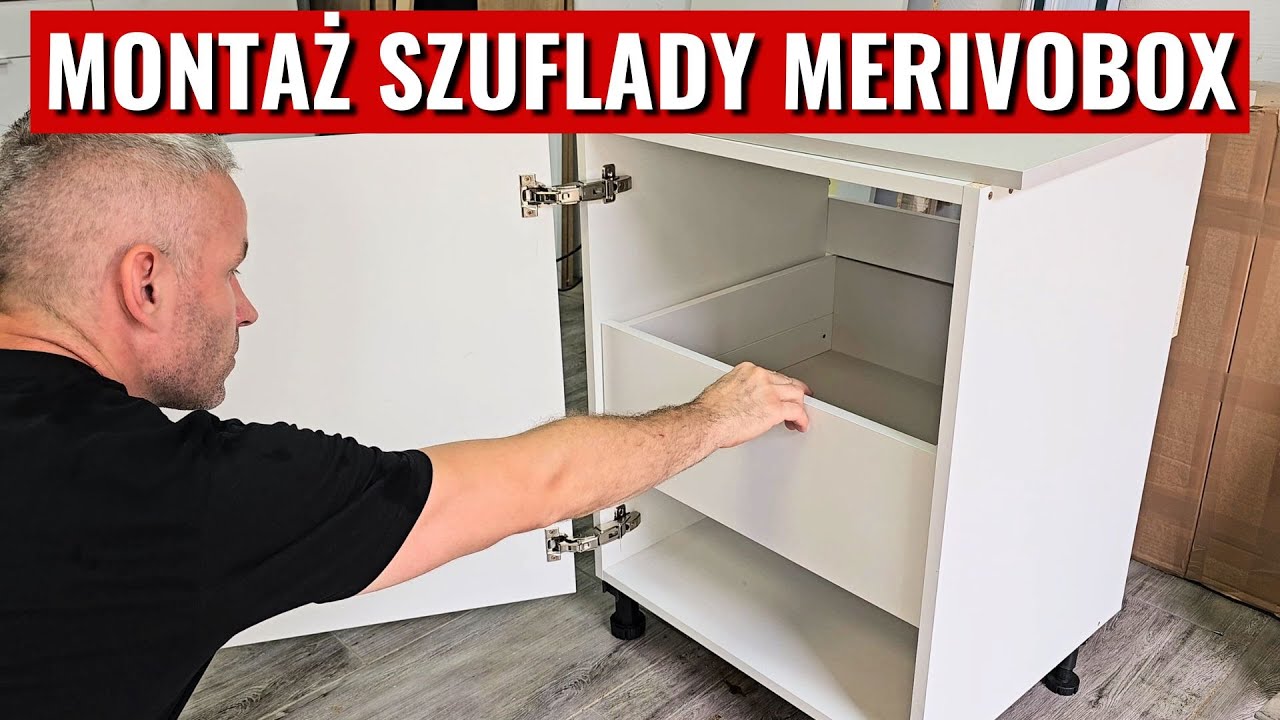 Montaż Szuflady Merivobox Blum Zobacz Też Zastosowanie Zawiasu 125 Stopni