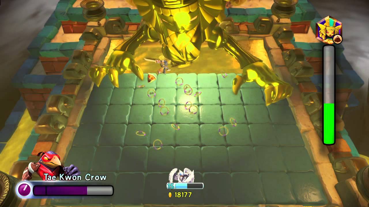Skylanders Trap Team Golden Queen Boss fight