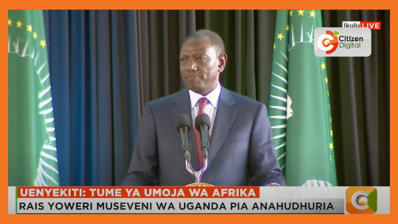 President Ruto's speech during the unveiling of Raila Odinga's AUC candidacy at State House