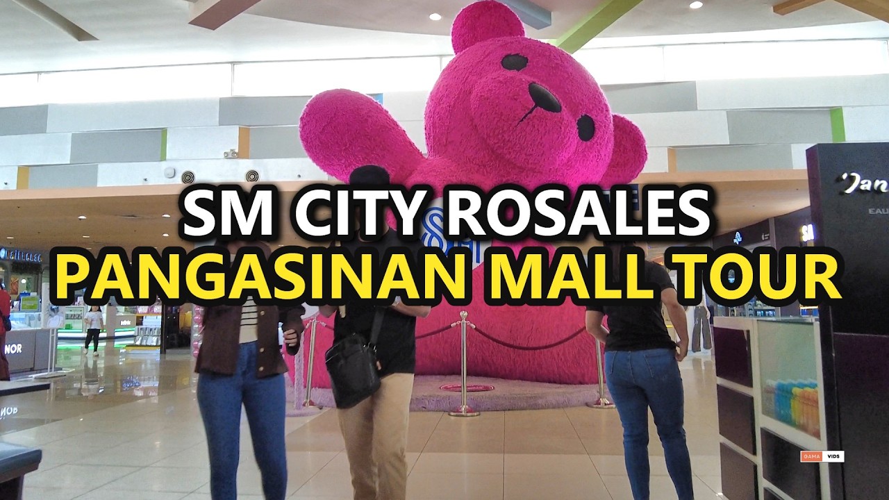 🚶‍♂️SM City Rosales Walking Tour 🏬 | Pangasinan Mall Walk 2025 🇵🇭 | Shops, Food, and Vibes! 🍔🛍️