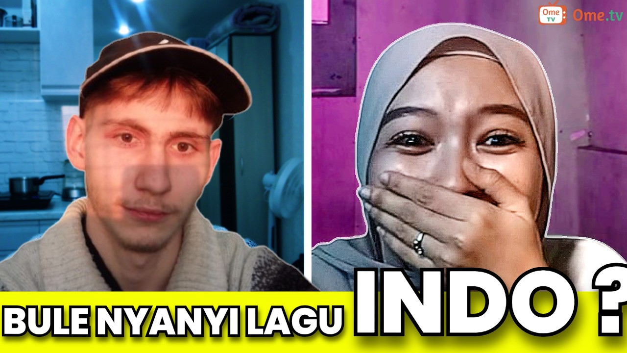 Bule Rusia Nyanyi Lagu Indonesia, Cewek Kaget!