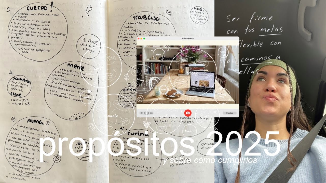 mis objetivos este año 𖦹 journaling & moodboard