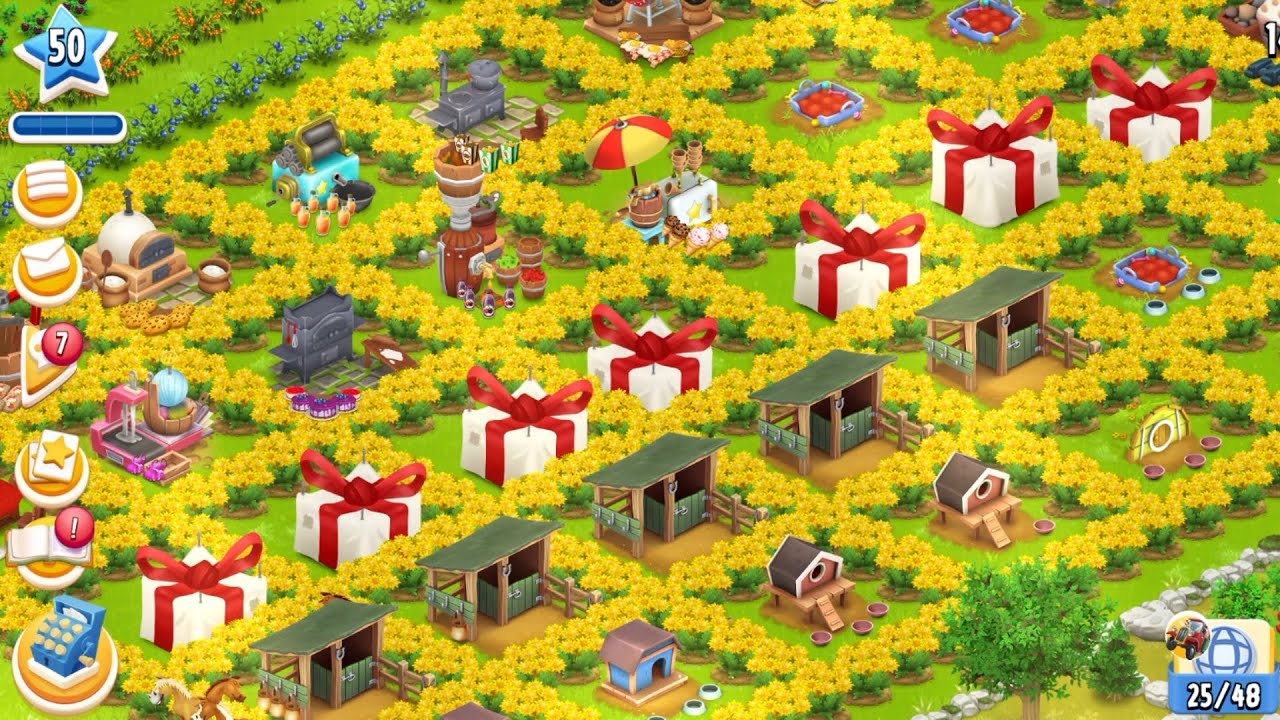 HAY Day Unlock 7 Machine & Gameplay Level 50 #hayday#farming #games #trending 