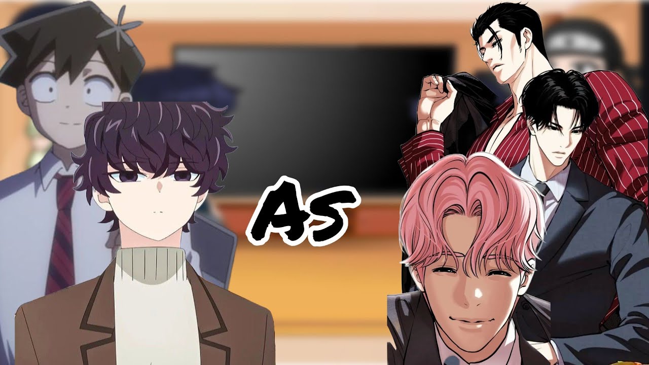 || LOOKISM || Komi can't communicate komi's family & friends react to Shousuke Komi as James lee