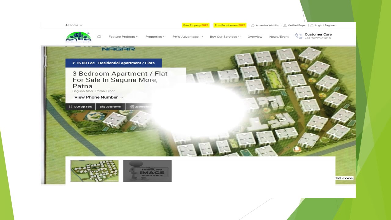 3 Bedroom Apartment / Flat For Sale In Saguna More, Patna