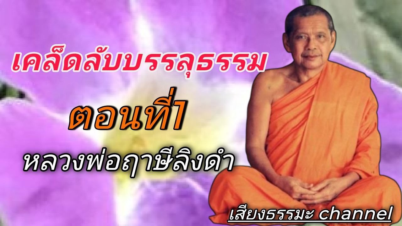 เคล็ดลับบรรลุธรรม ตอนที่1 หลวงพ่อฤาษีลิงดำ #ช่องเสียงธรรมะ