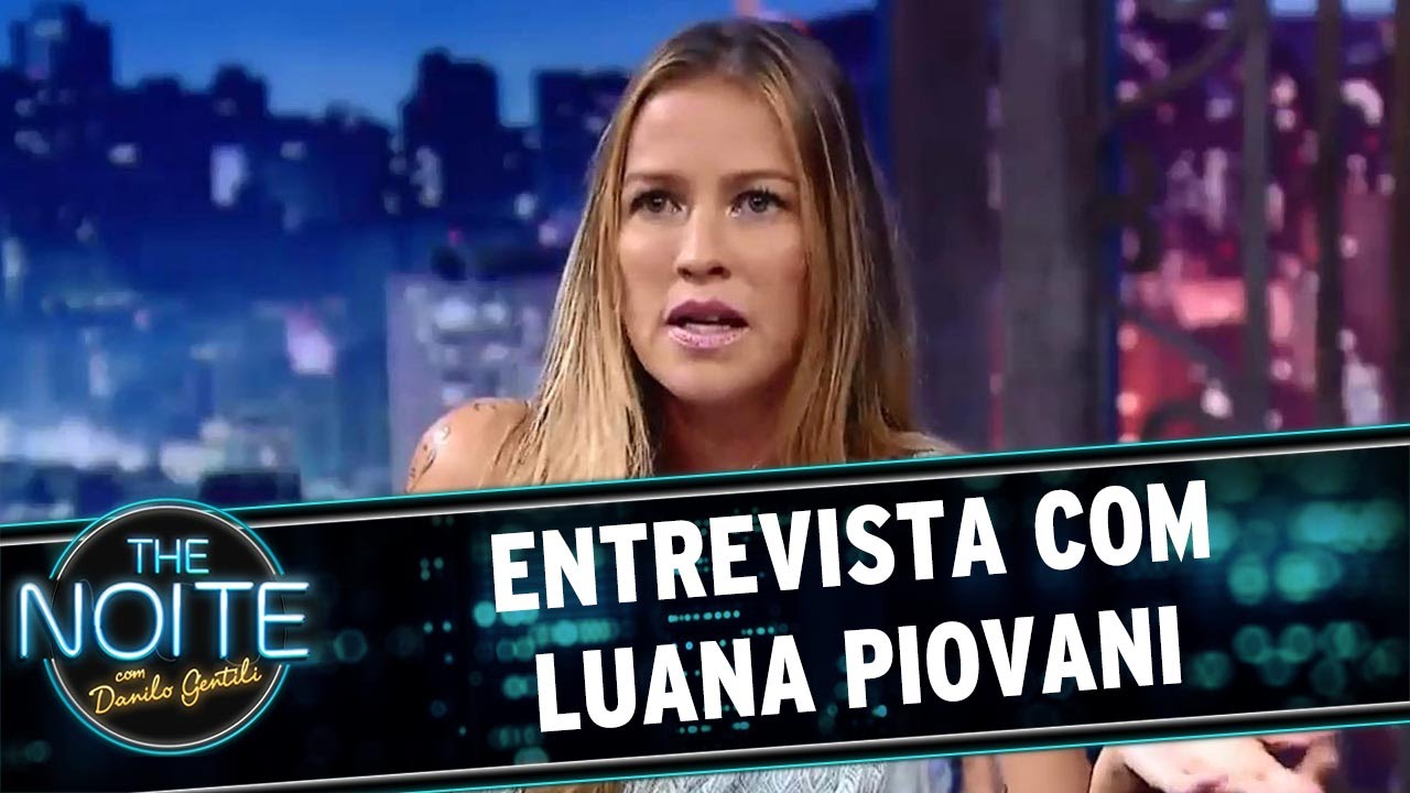 The Noite (16/03/16) - Entrevista com Luana Piovani