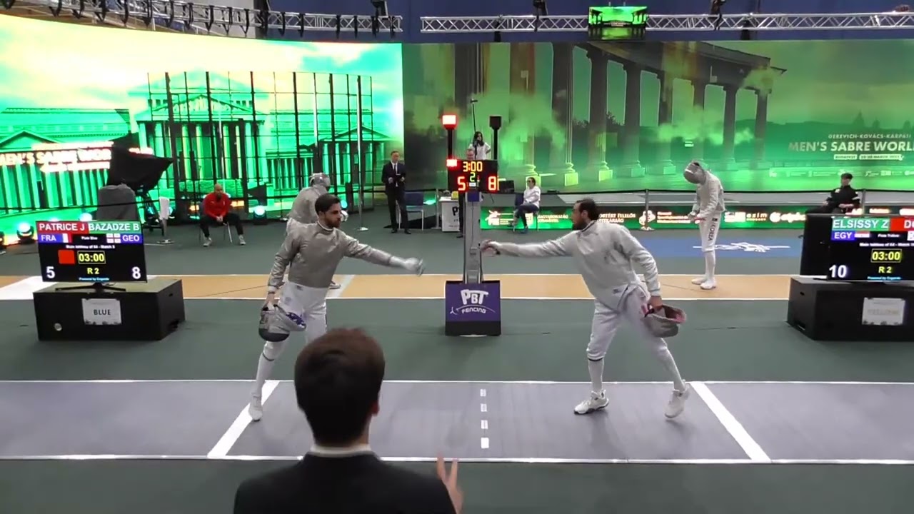 Budapest World Cup 2025 SMS - L64 - Jean-Philippe Patrice FRA v Beka Bazadze GEO