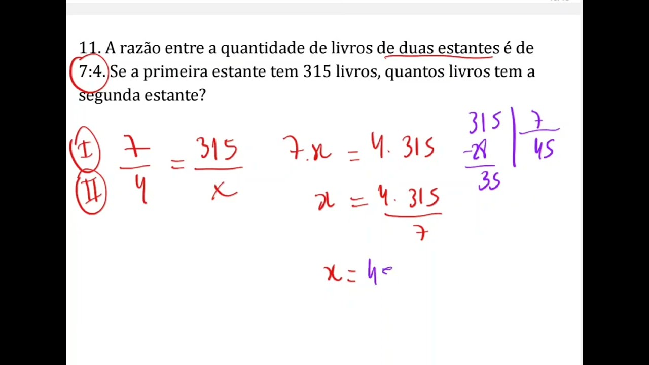 Equação, razão é proporção Rafel Morais #rafaelmagao #concursos 