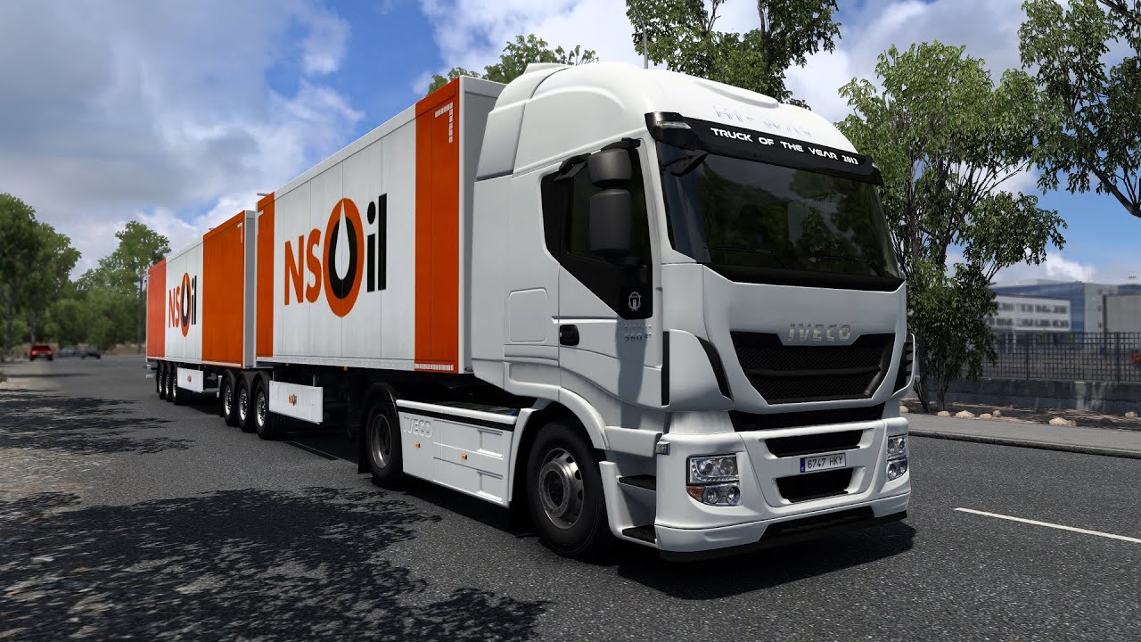 Euro Truck Simulator 2 | Realistic Driving | Moving Motor Oil From Madrid To Madrid  #ets2 