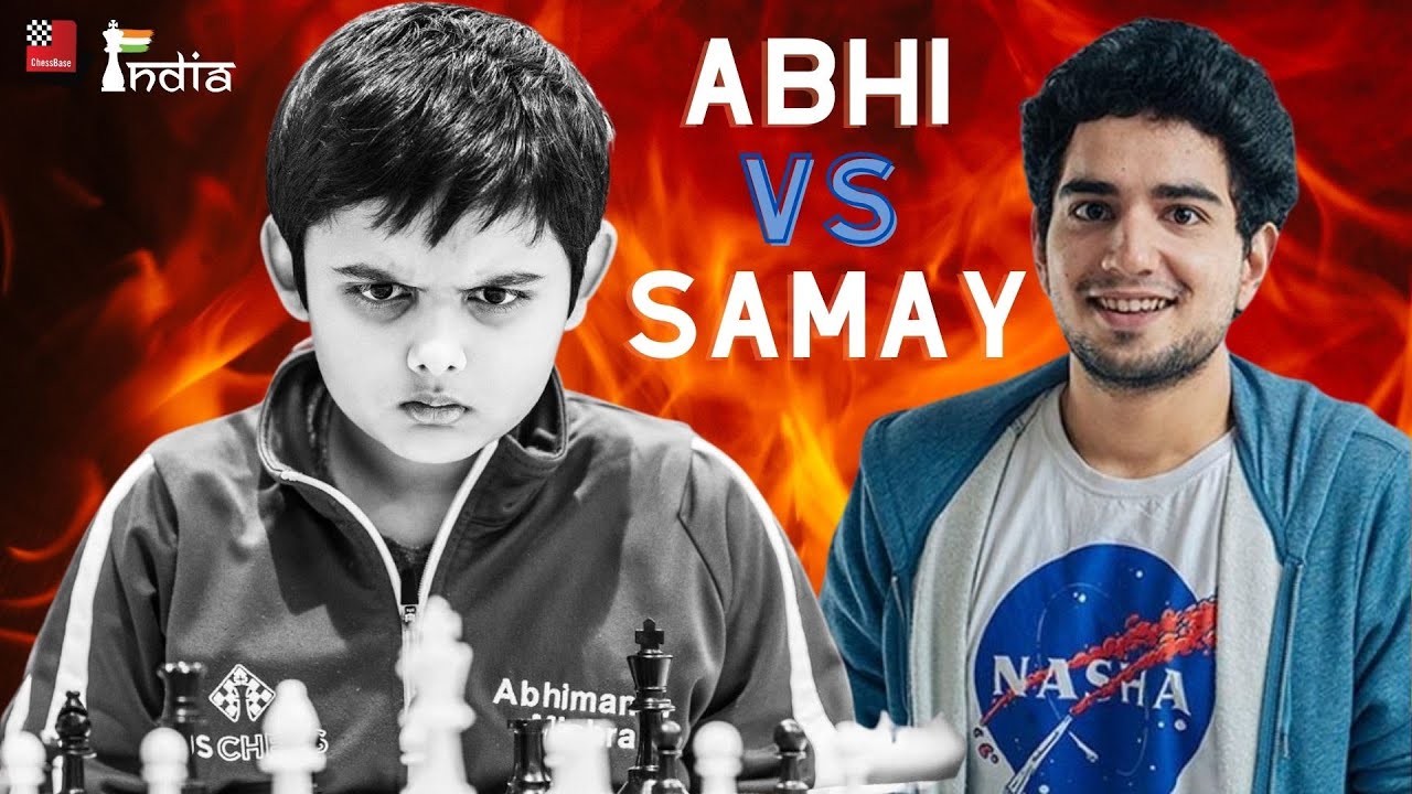12-year-old super prodigy Abhimanyu Mishra takes on Samay Raina in a 5-game bullet match