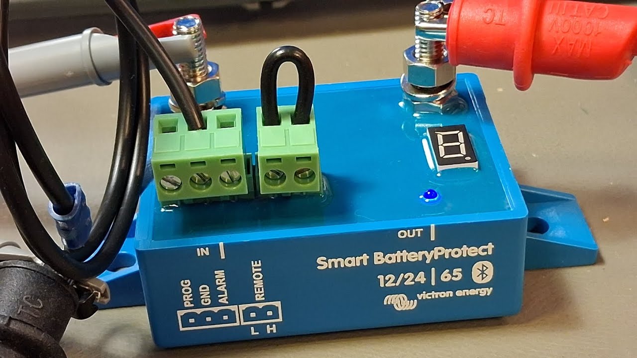 How to Use Victron Smart BatteryProtect with an 18V Makita Battery