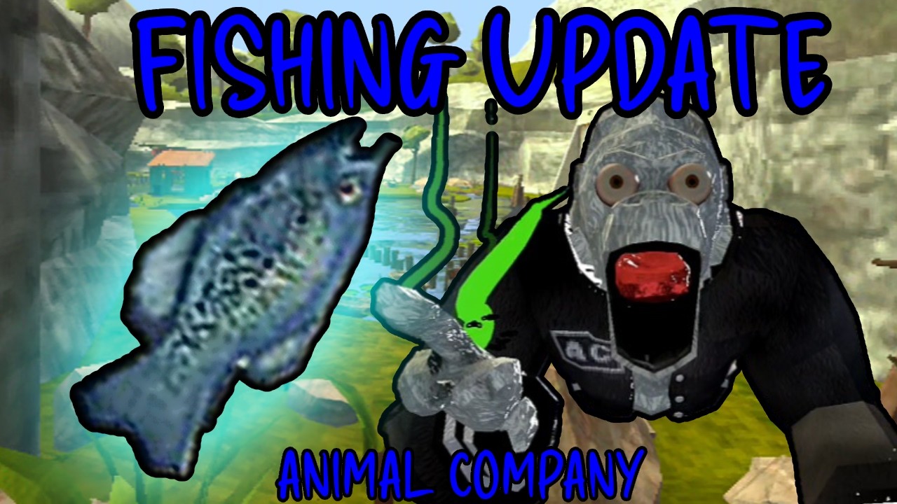 NEW FISHING UPDATE in Animal Company!!!!