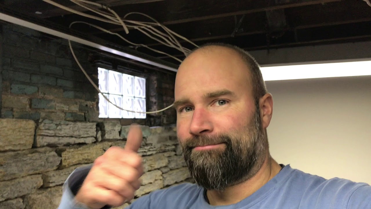 Basement Stone Wall Restoration