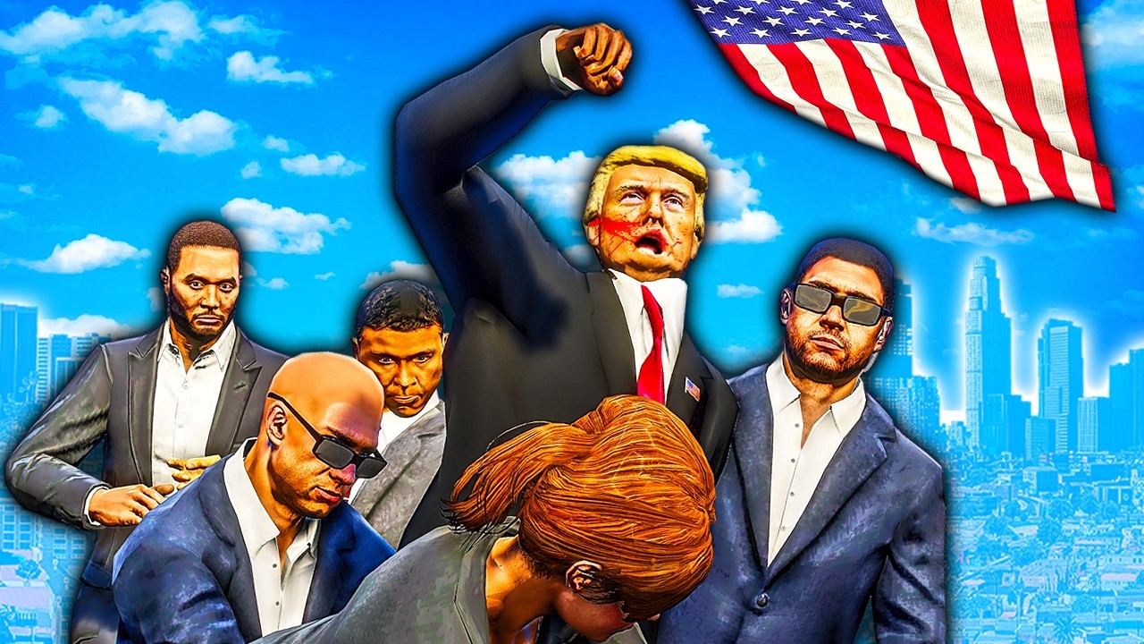 Donald Trump Got SHOT in GTA 5!
