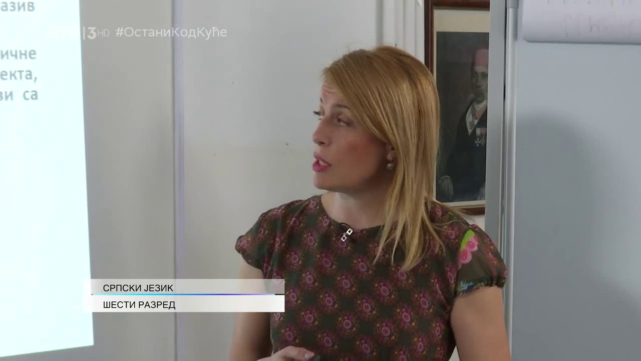 Srpski jezik i književnost - Zamenice - RTS 3 (VI razred)