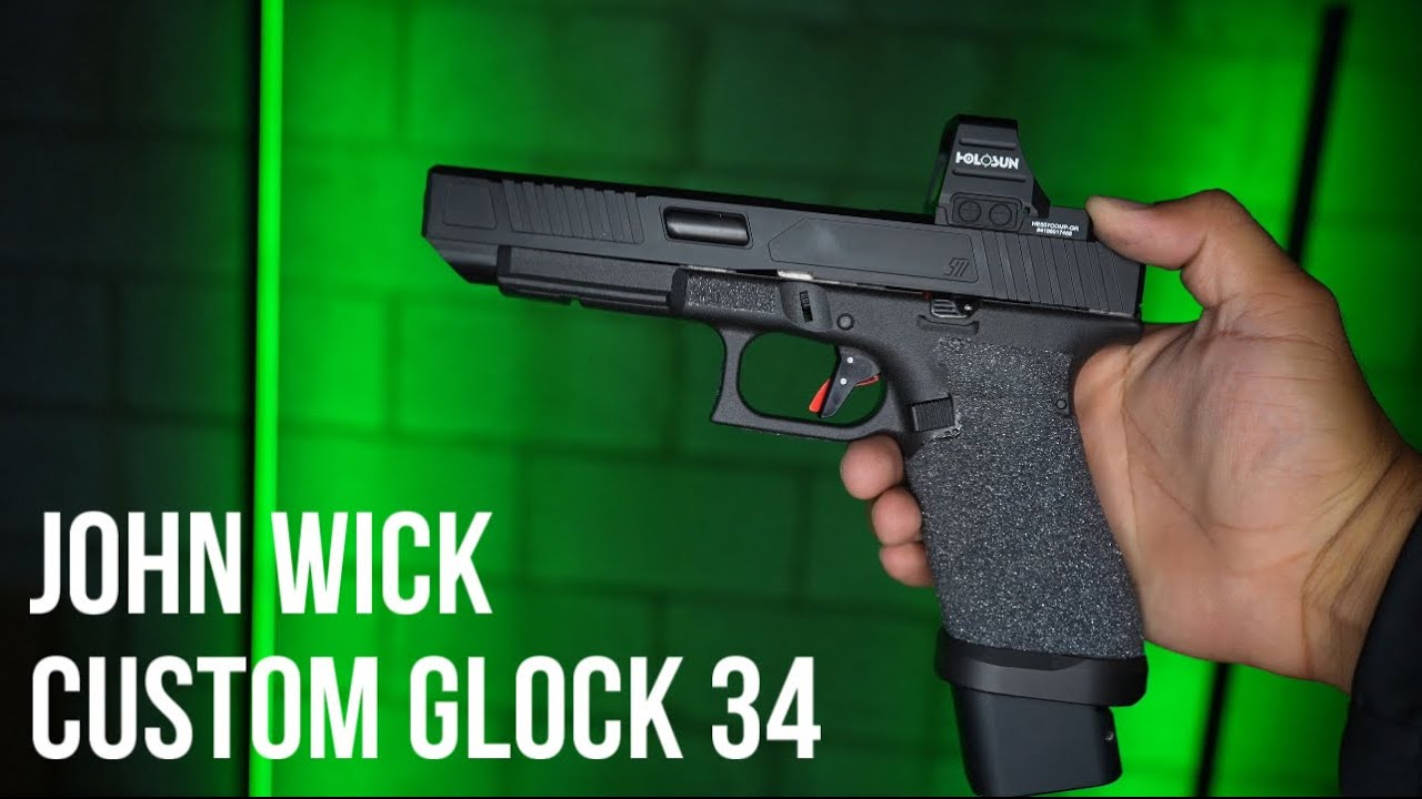 Glock 34 Gen 5! Custom John Wick Build!