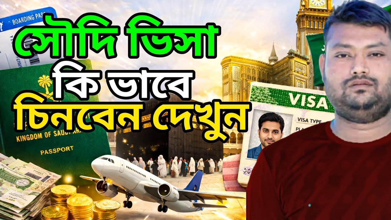 সৌদি  ভিসা কিভাবে চিনবেন | সাপ্লাই না অরিজিনাল কোম্পানি | How to Know Saudi Arabia Supply Visa