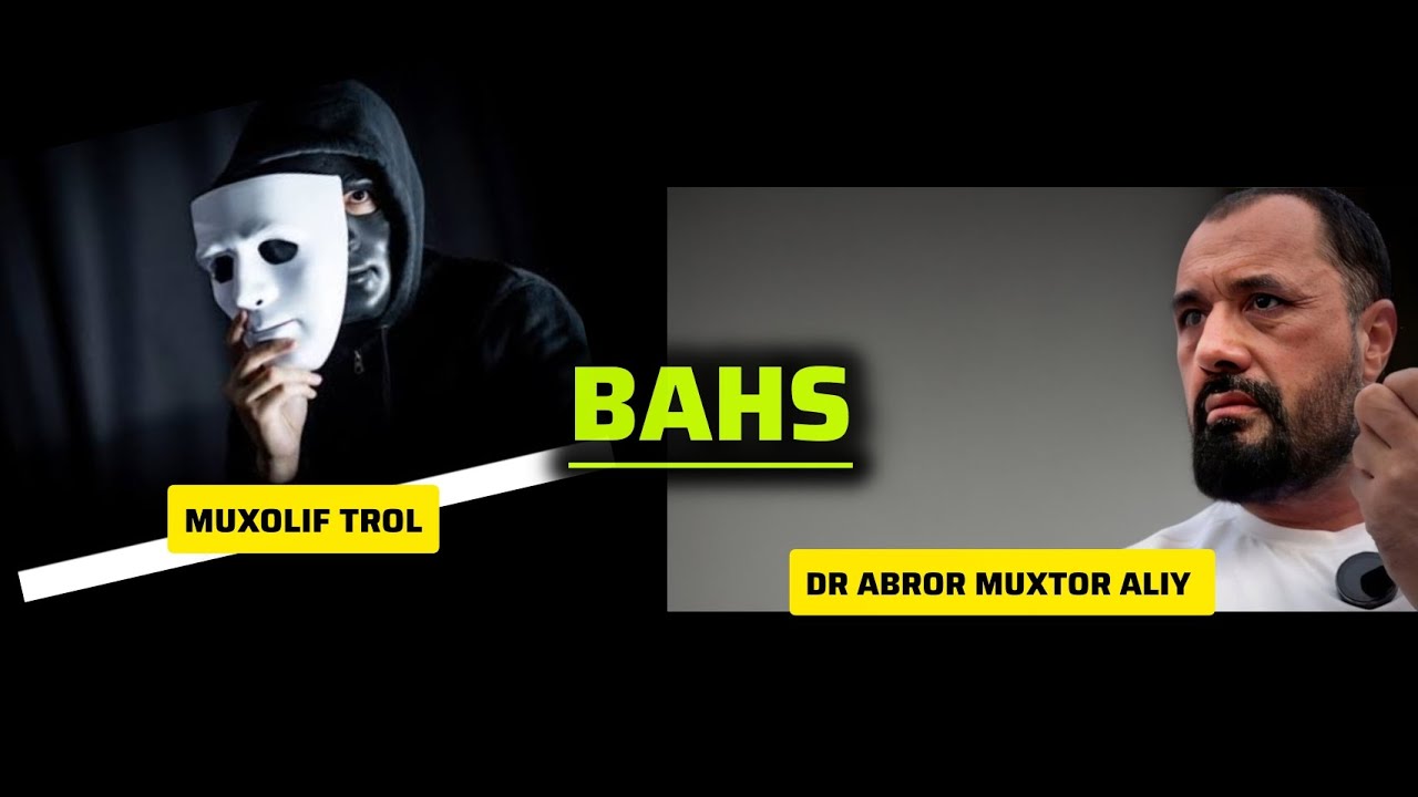 #BAHS: DR ABROR MUXTOR ALIY vs SIYOSIY MUXOLIF. #ABRORMUXTORALIYMUXLISLARI #абрормухторалий 