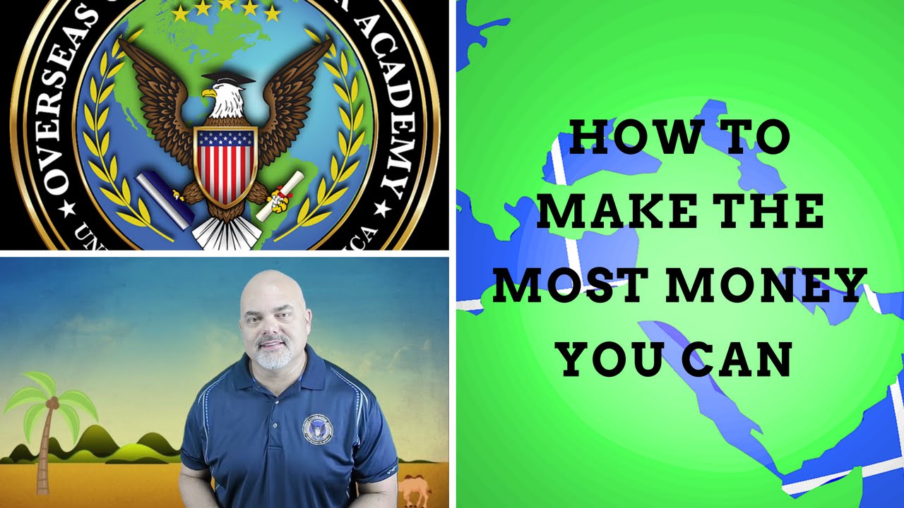 How to make the most money you can as an Overseas Contractor