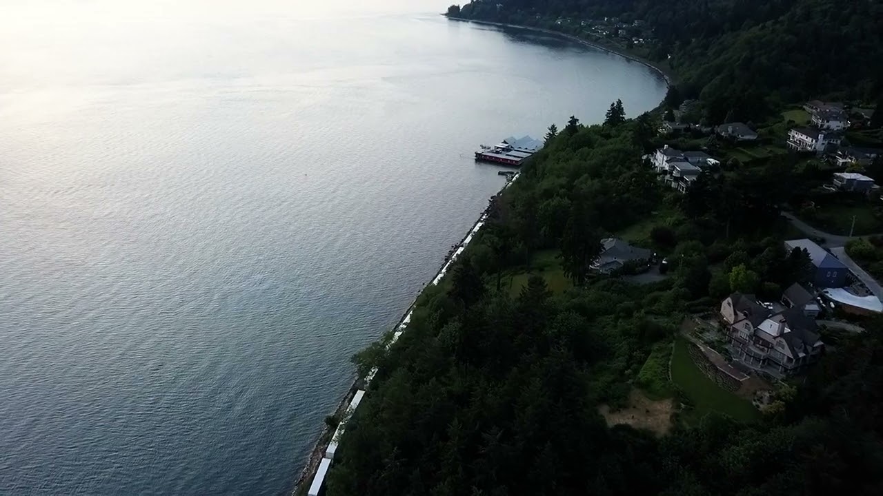 Train at Sunset