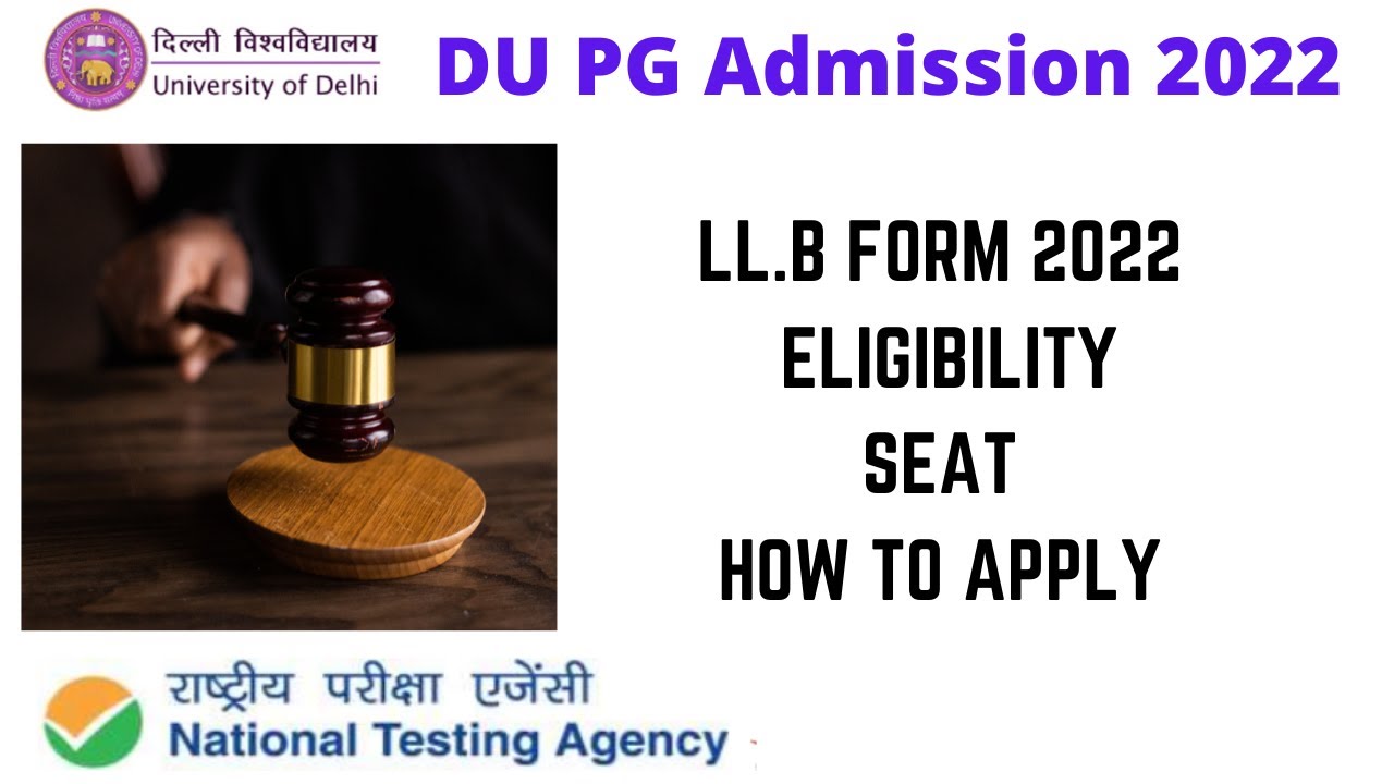 DU PG Admission 2022 | PG Admission Form 2022 ||Apply Online||  DU LLB Form,Eligibility,Full Detail