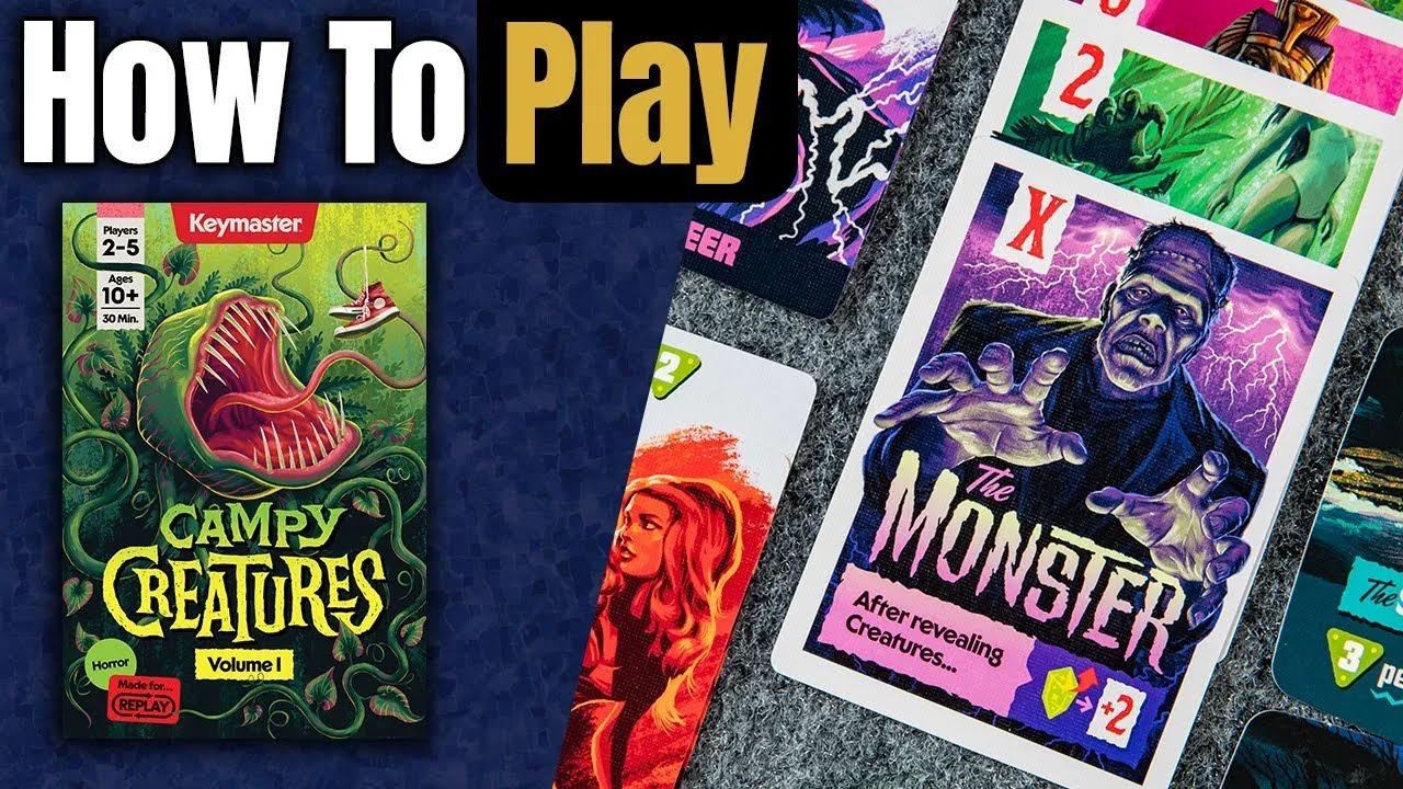 Campy Creatures: Volume 1 (Third Edition) | How to Play | Learn to Play in 7 Minutes!