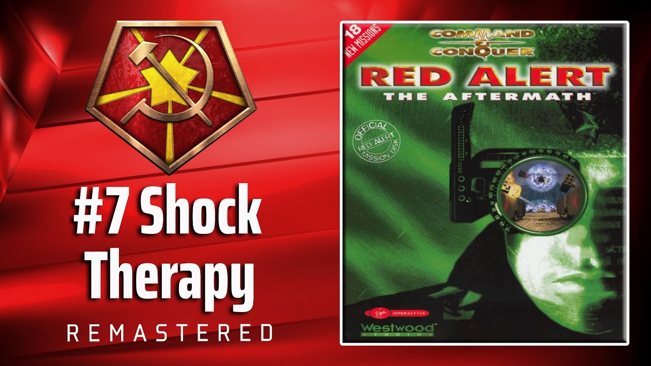 C&C Red Alert The Aftermath | Soviet Mission 7 - Shock Therapy | (HARD)