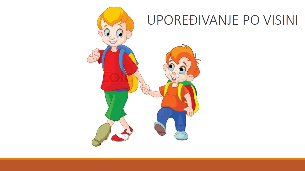 Upoređivanje po dužini i visini