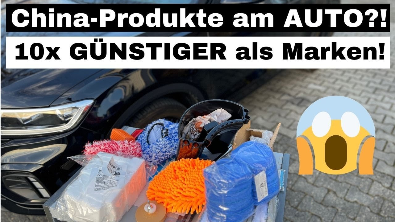 Billige Autopflege-Produkte aus China! Diese Ergebnisse schockieren… || Teil 2 des TEMU-Tests