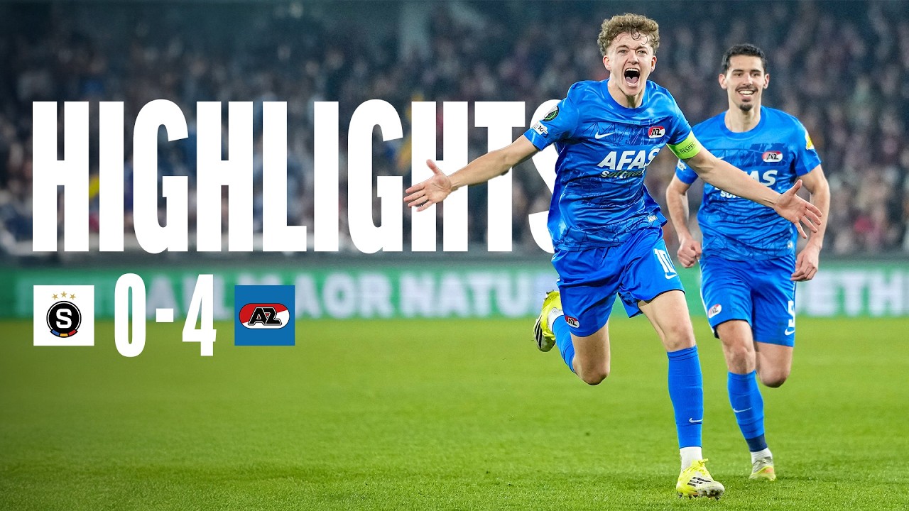 Sparta Praag - AZ // Highlights