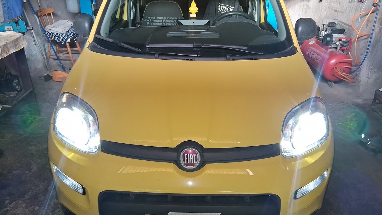 Installazione luci a LED OSRAM ( H4 e P21/5W ) FIAT PANDINA MILDHYBRID 2024