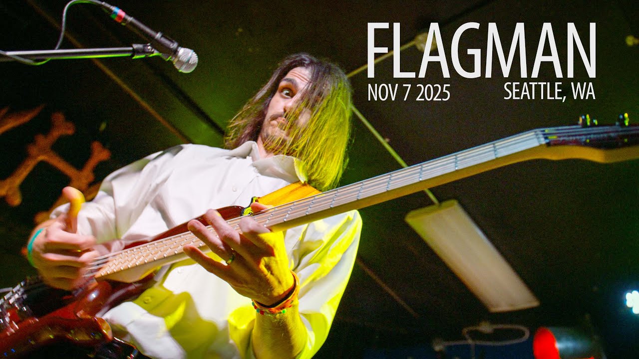 FLAGMAN - Full Live Set at The Funhouse, Nov 7 2025, Seattle, WA | 4K | RAW Underground LIVE